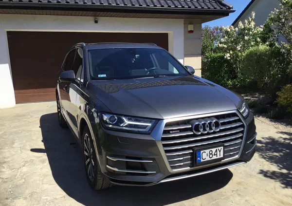 audi Audi Q7 cena 152000 przebieg: 72300, rok produkcji 2018 z Toruń